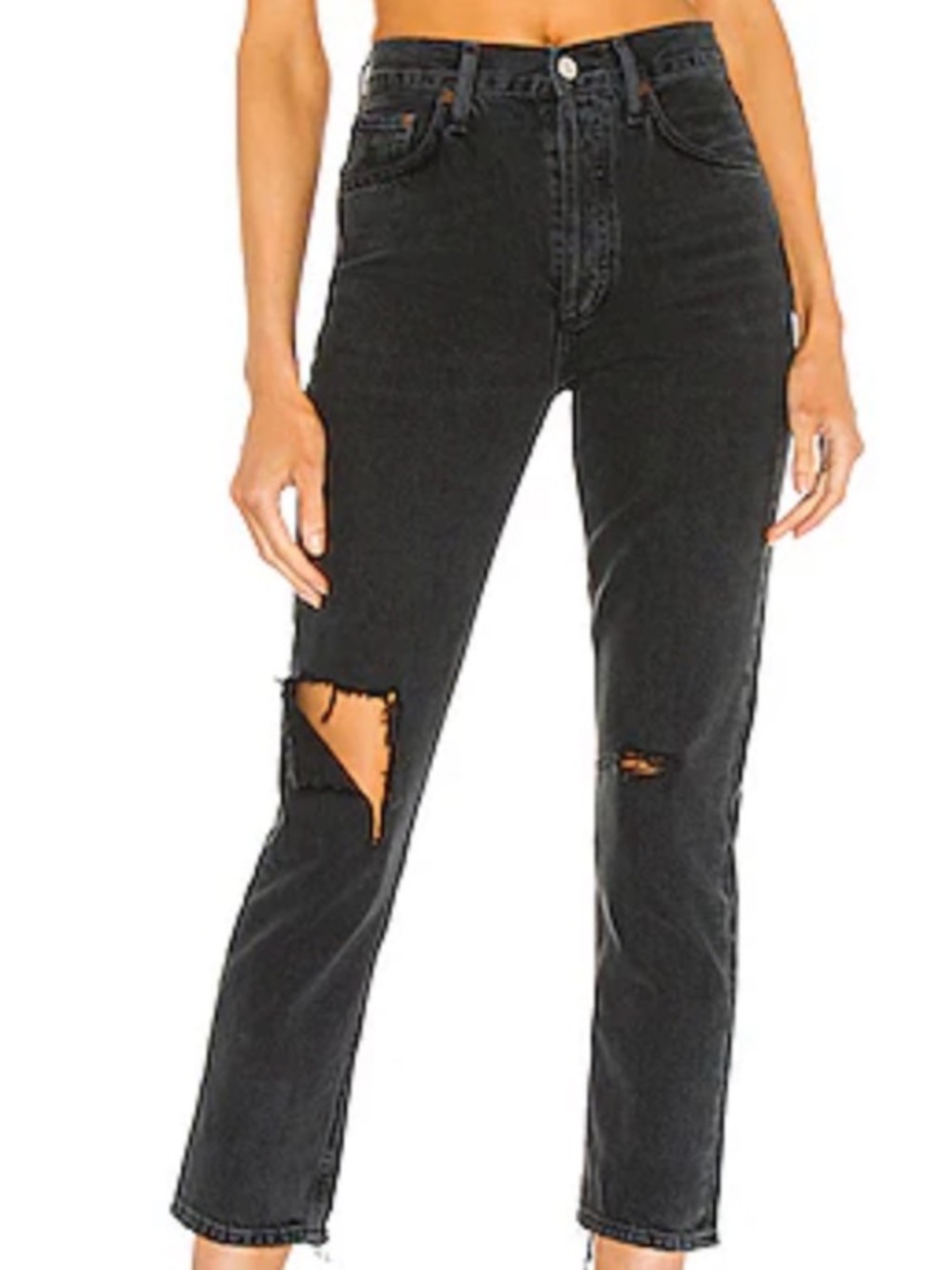 Riley High Rise Straight Crop in Contraband
AGOLDE
Color: Contraband